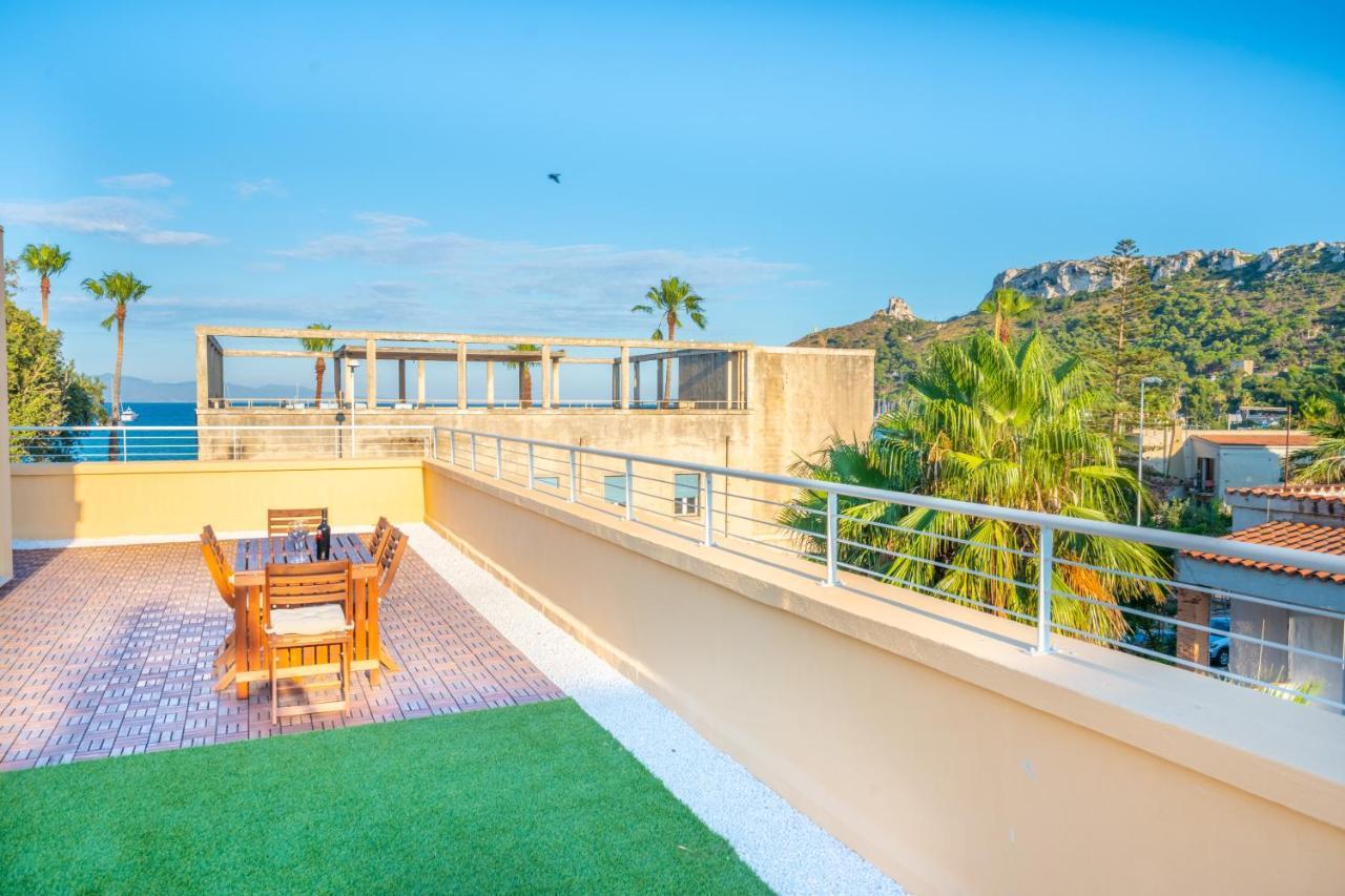 Ferienwohnung Terrazza Sella Del Diavolo - Vista Mare - Wifi Ac Cagliari Exterior foto