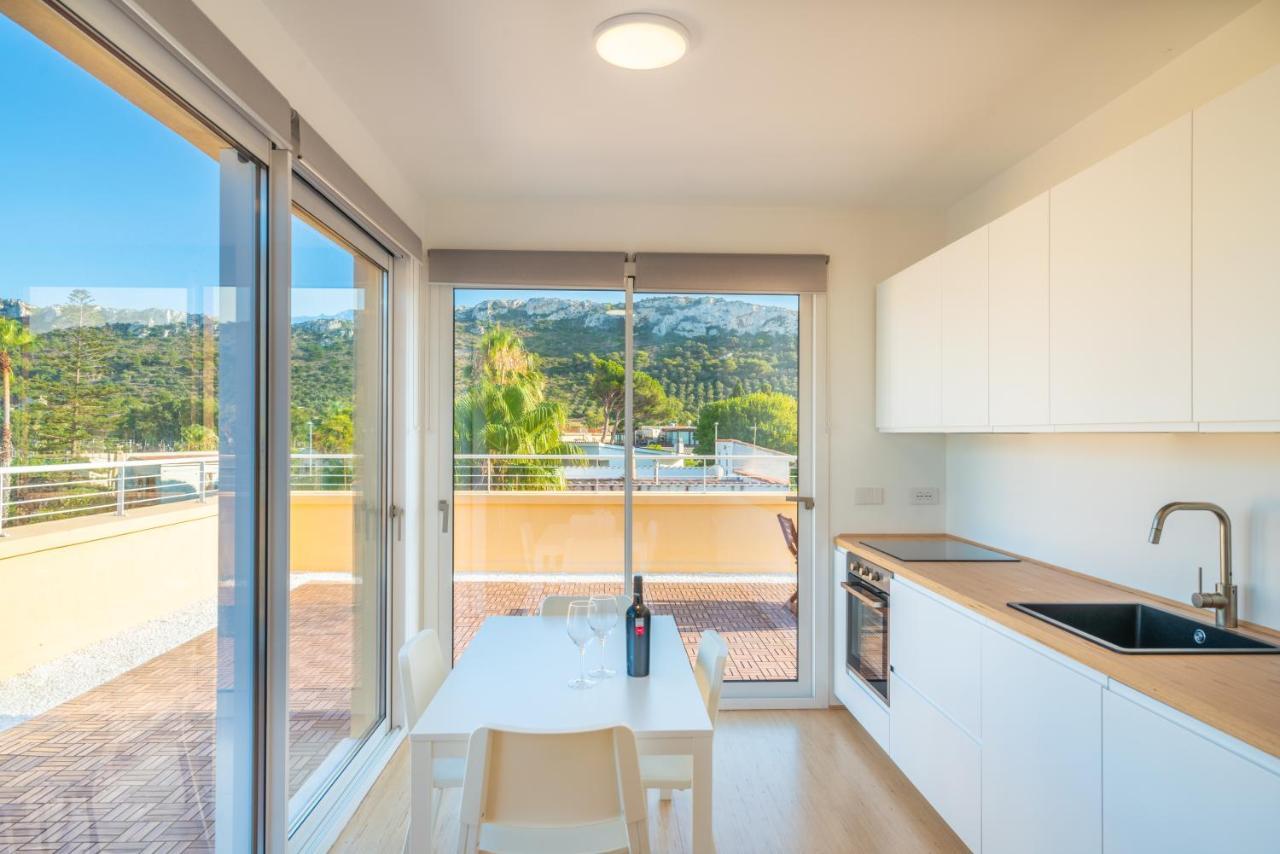 Ferienwohnung Terrazza Sella Del Diavolo - Vista Mare - Wifi Ac Cagliari Exterior foto