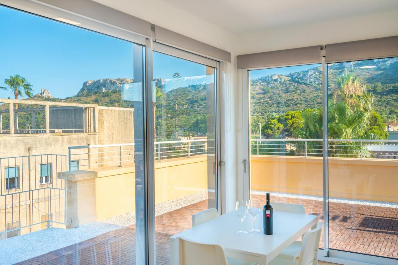 Ferienwohnung Terrazza Sella Del Diavolo - Vista Mare - Wifi Ac Cagliari Exterior foto