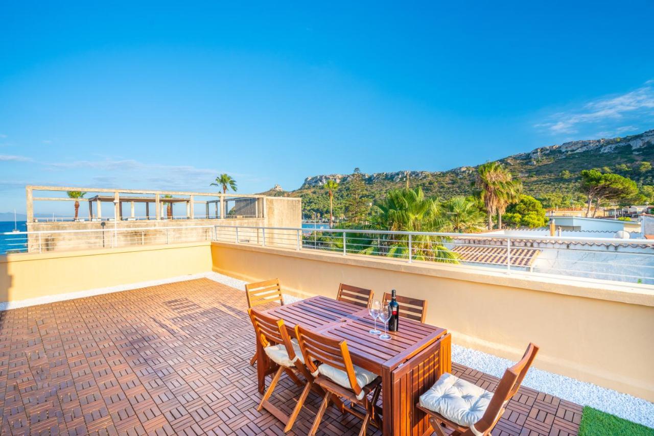 Ferienwohnung Terrazza Sella Del Diavolo - Vista Mare - Wifi Ac Cagliari Exterior foto